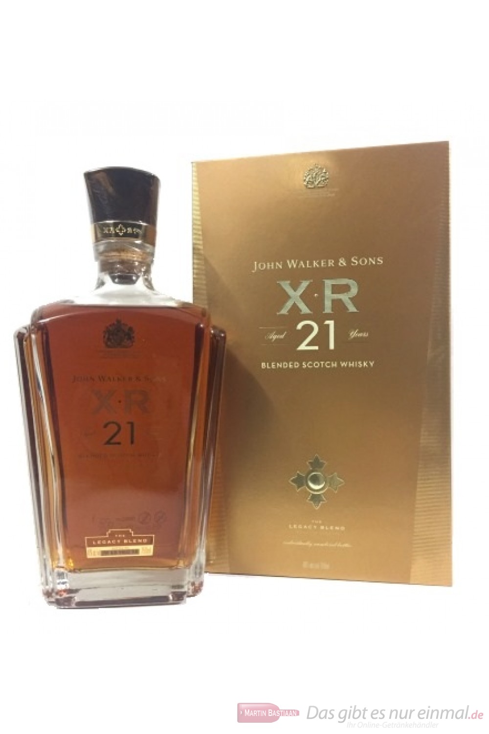 Johnnie Walker XR 21 Years The Legacy 0,7l Flasche