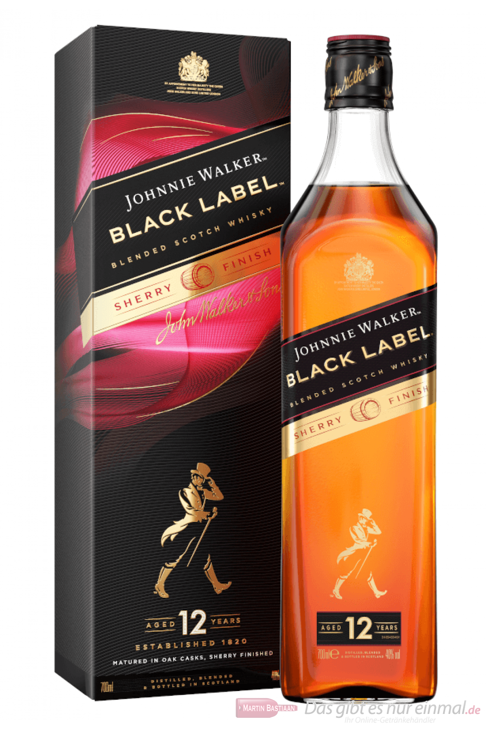 Johnnie Walker Black Label Sherry Finish Blended Scotch Whisky