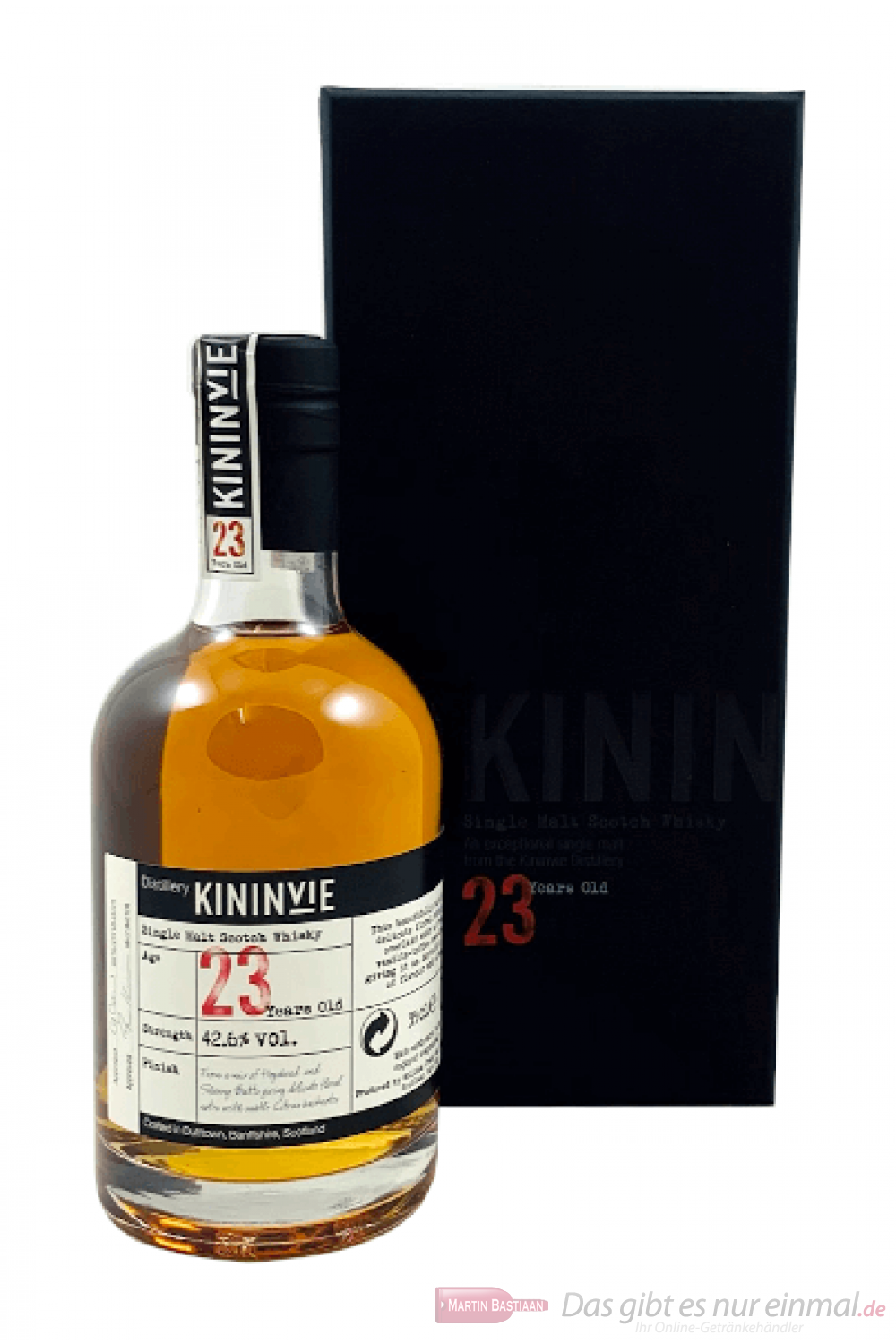Kininvie 23 Years Single Malt Scotch Whisky 0,35l
