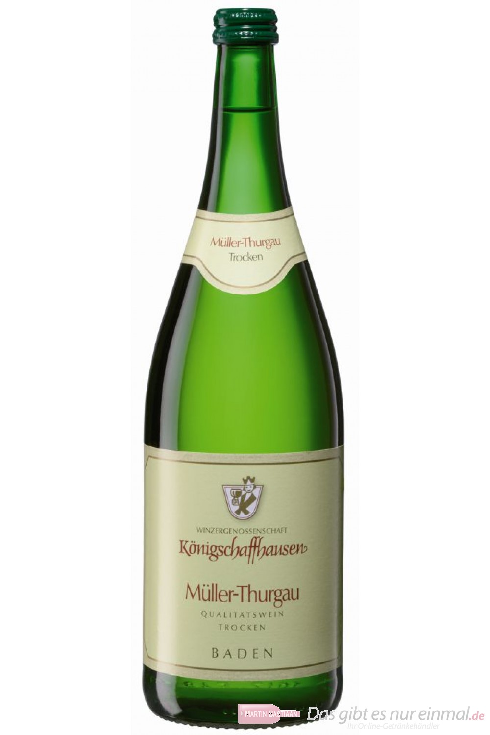 Königschaffhausen Müller Thurgau Hasenberg Qba trocken 2010 Weißwein 11,5% 1,0l Flasche