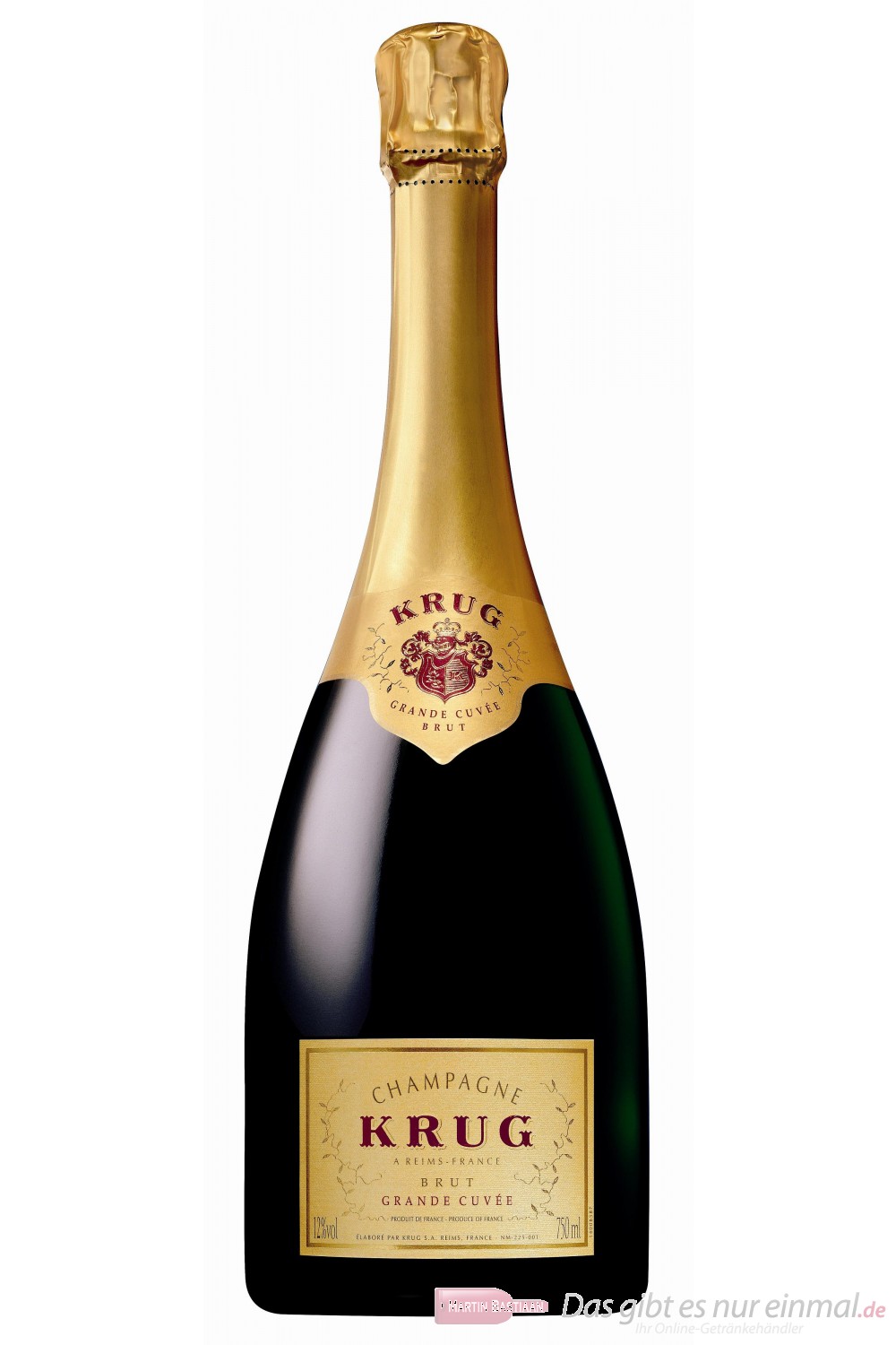 Krug Champagner Grande Cuvée Brut 12% 0,75l Flasche