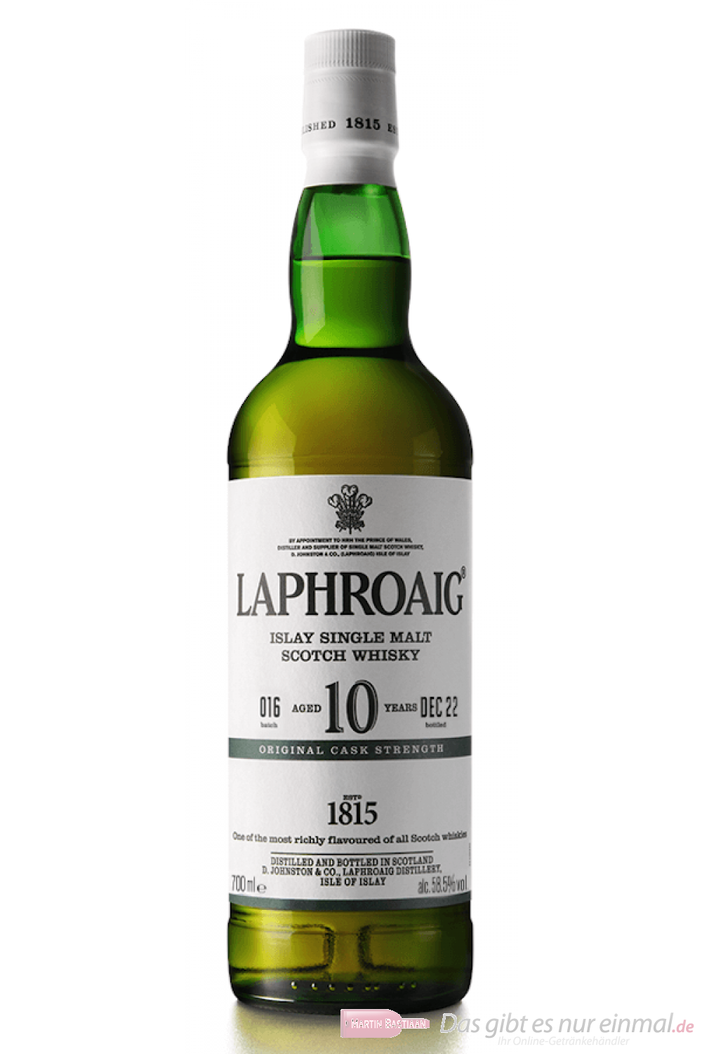 Laphroaig 10 Jahre Batch 16 Single Malt Scotch Whisky 0,7l