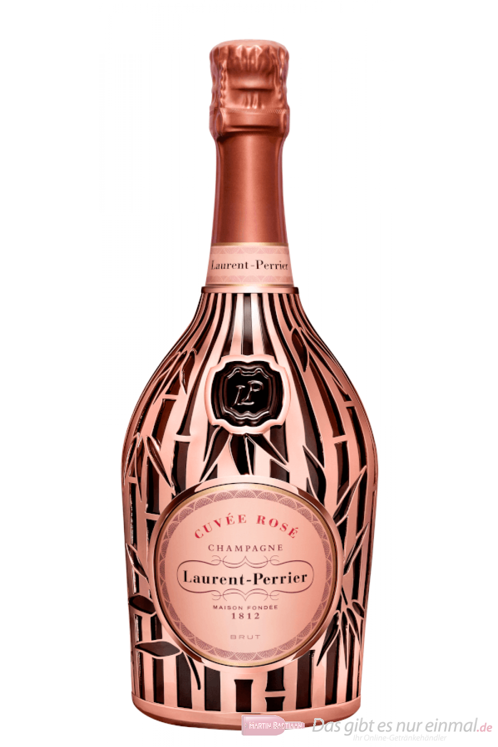 Laurent Perrier Rose Robe Bambou Champagner 0,75l