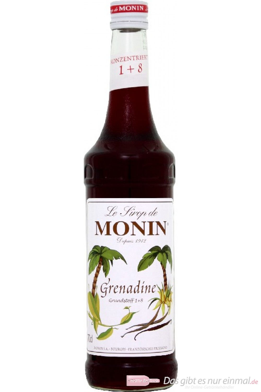Le Sirop de Monin Grenadine Sirup 1 Flasche