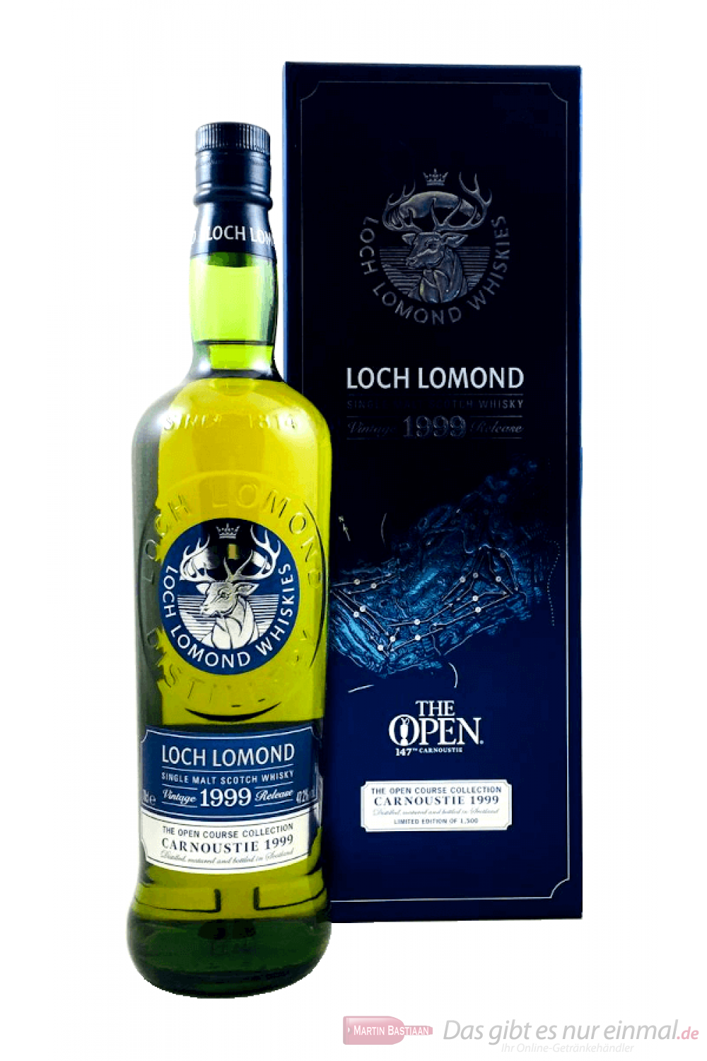 Loch Lomond The Open Course Collection Carnoustie 1999 Whisky 0,7l