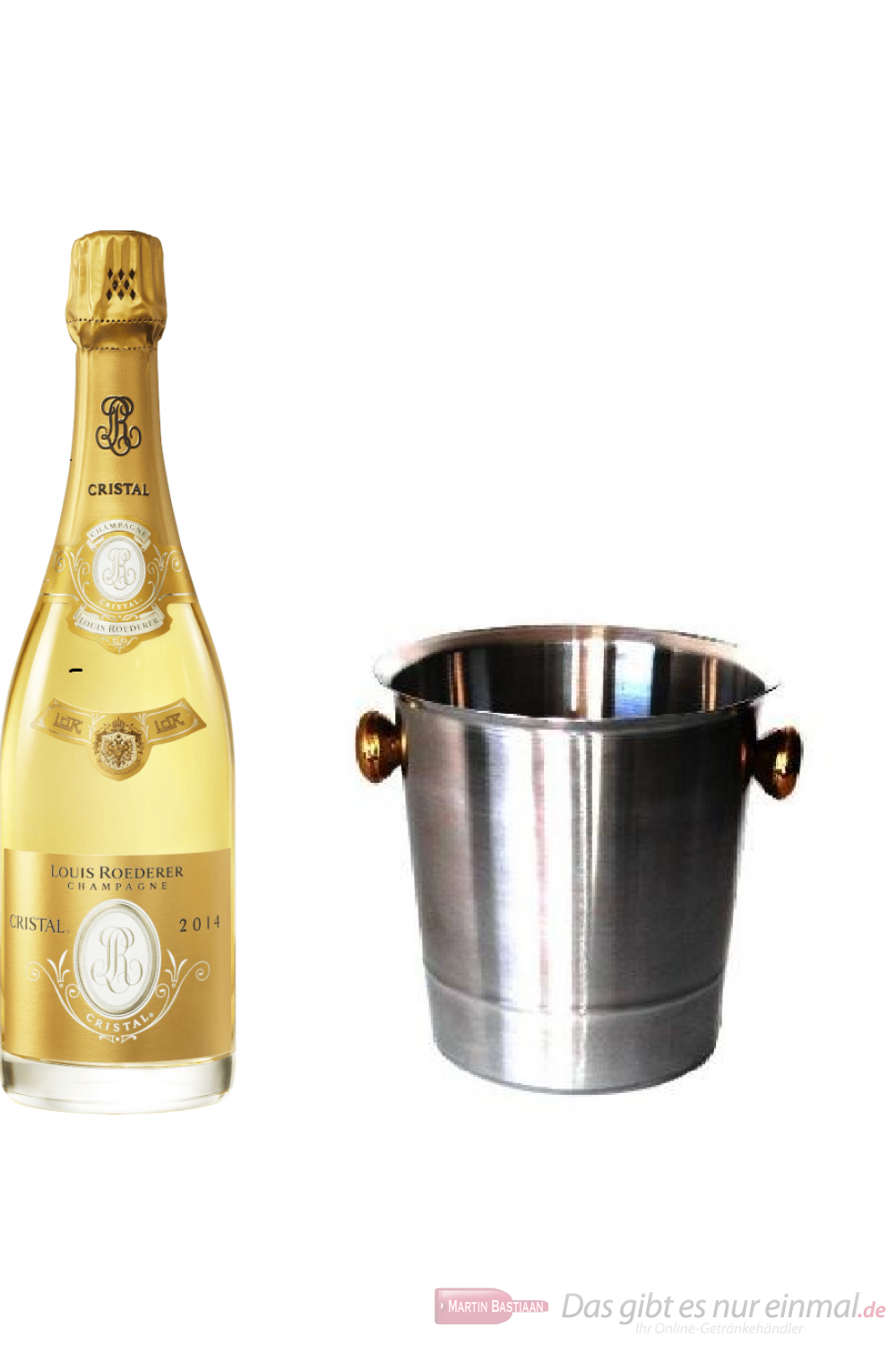 Louis Roederer Cristal 2014 Champagner im Champagner Kühler