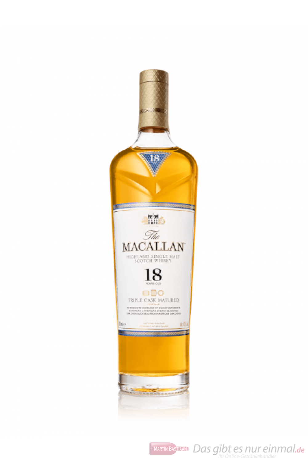 The Macallan 18 Years Triple Cask Matured Whisky 0,7l