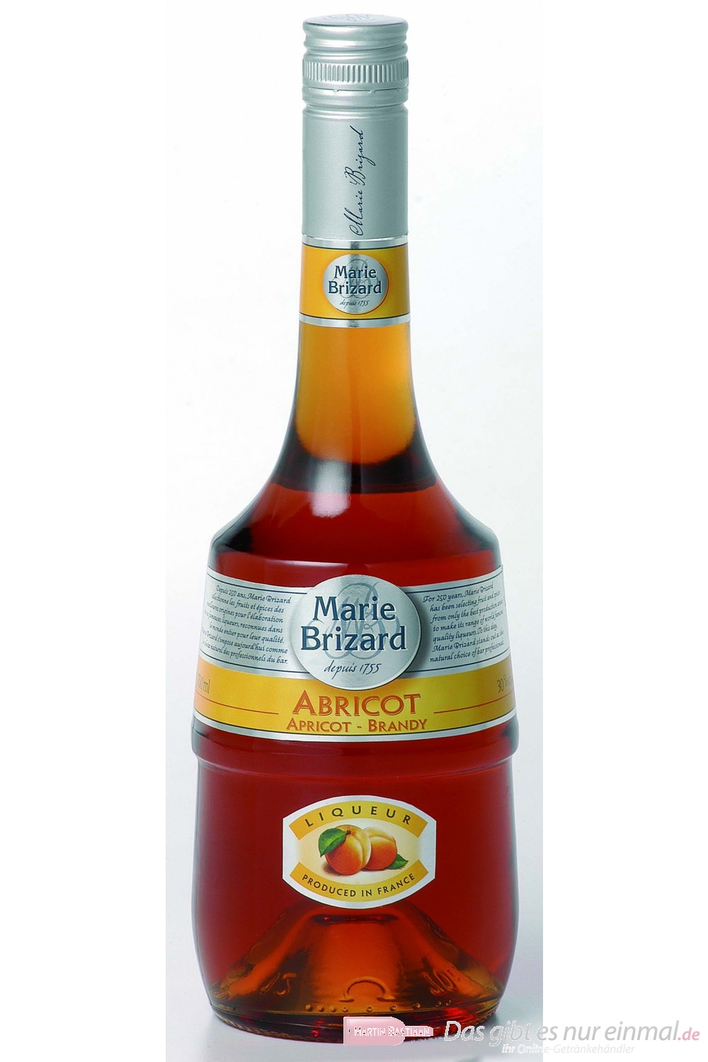Marie Brizard Apricot Brandy Likör 20,5% 0,7 l Flasche
