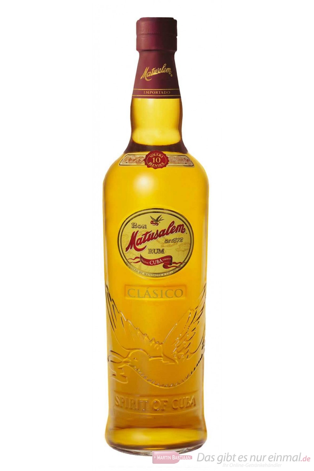 Matusalem Rum Classico Ron 40% 0,7l Flasche 