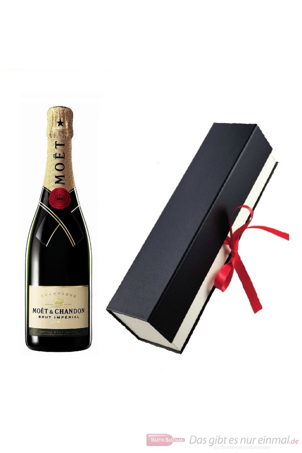 Moet & Chandon Brut Impérial Champagner in hochwertiger Geschenkfaltschachtel