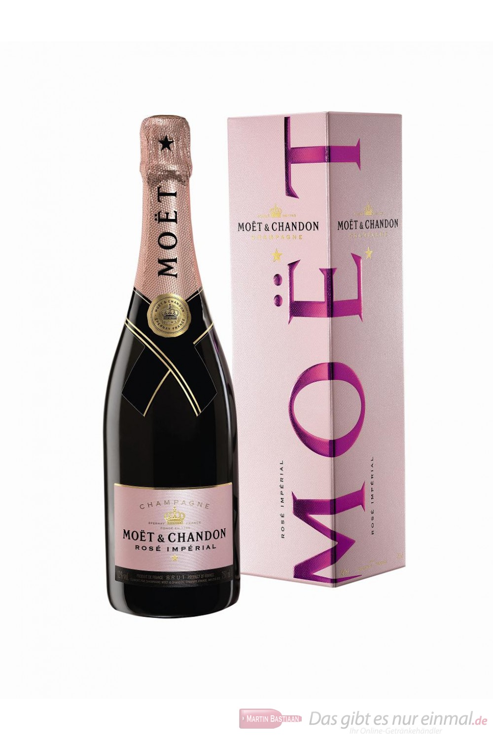 Moet & Chandon Champagner Brut Impérial Rosé GP 12% 0,75l Flasche