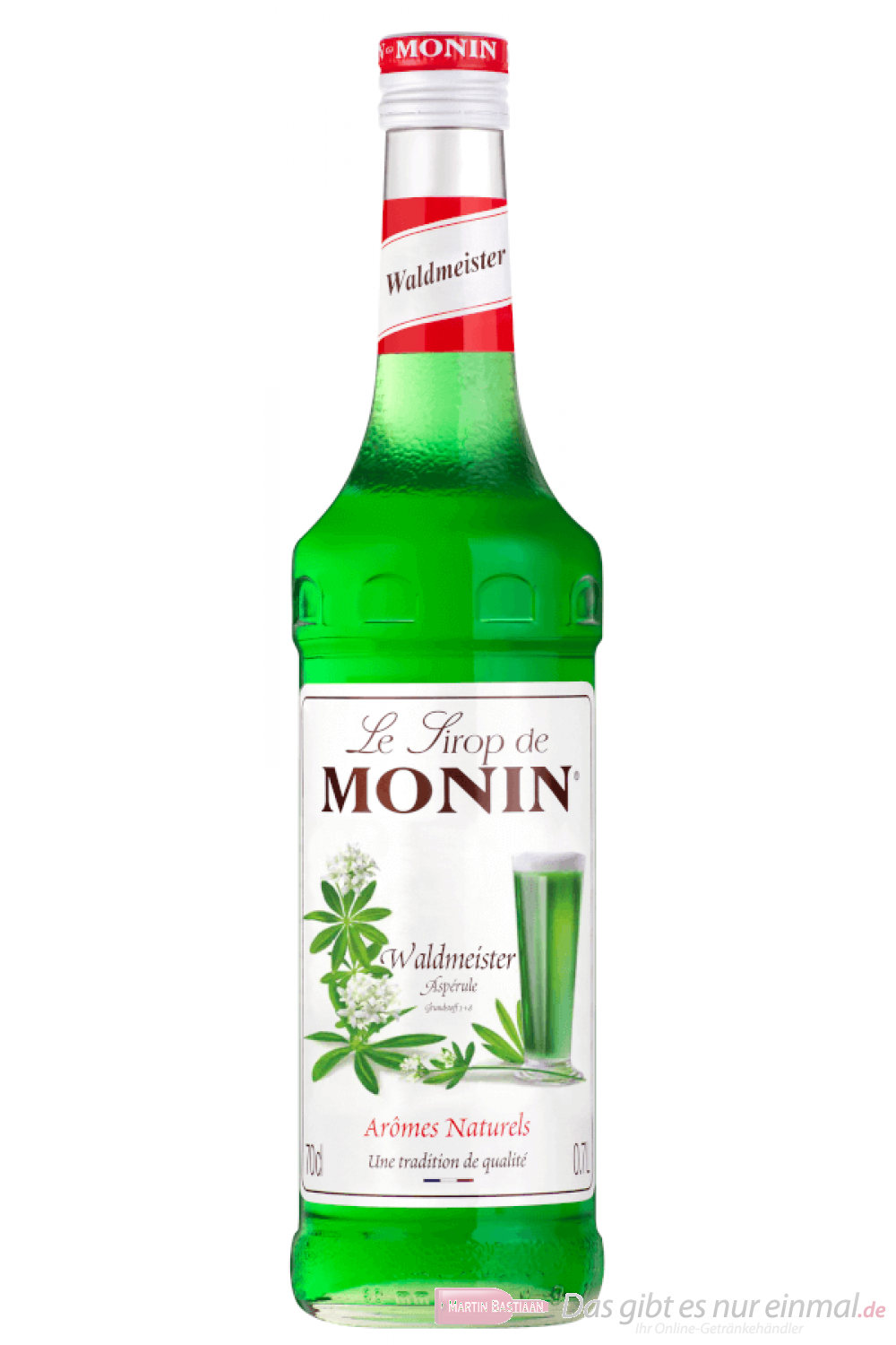 Monin Waldmeister Sirup 0,7l Flasche