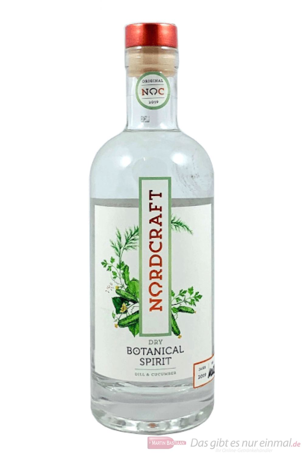 NordCraft Dry Botanical Spirit Dill & Cucumber 0,7l