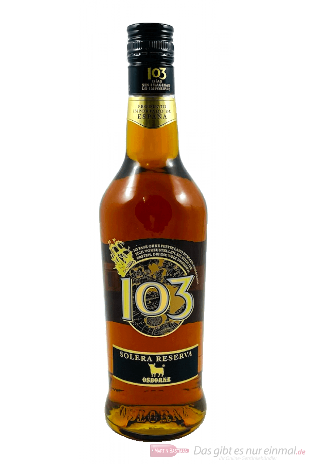 Osborne 103 Solera Reserva Brandy 0,7 l 