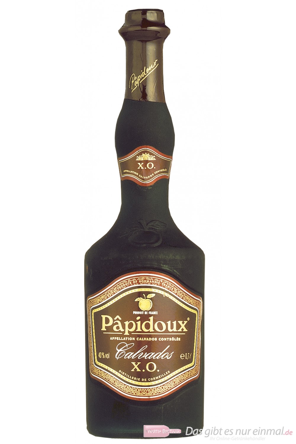 Papidoux Calvados XO 40% 0,7l Flasche