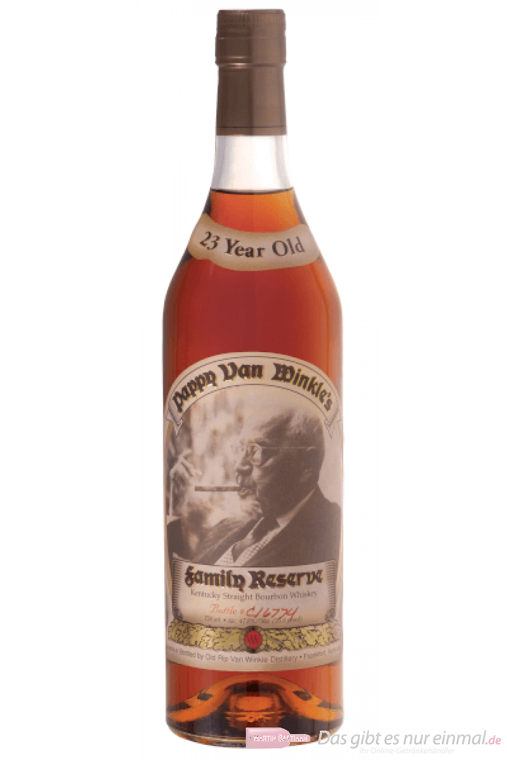 Pappy Van Winkle 23 Years Bourbon Whiskey 0 7l