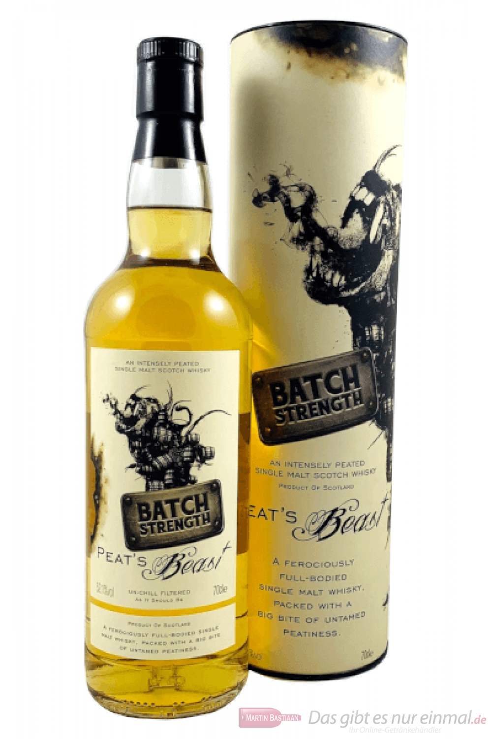 Peat's Beast Single Malt Unchillfiltered Scotch Whisky 0,7l
