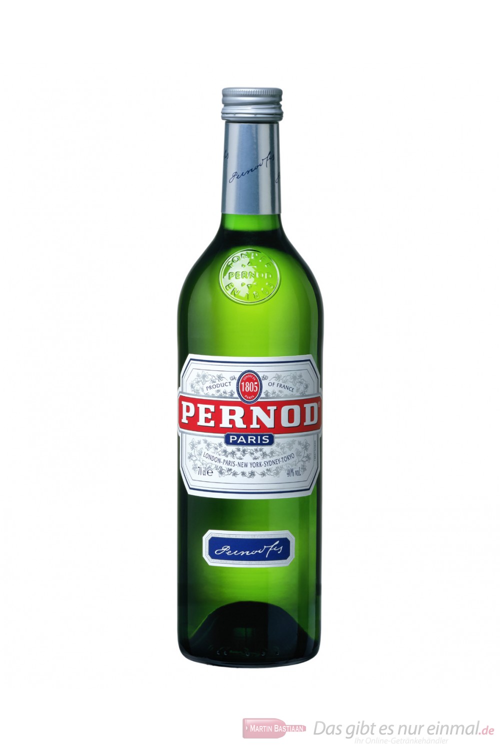 Pernod 40 % Anis 0,7 l Flasche