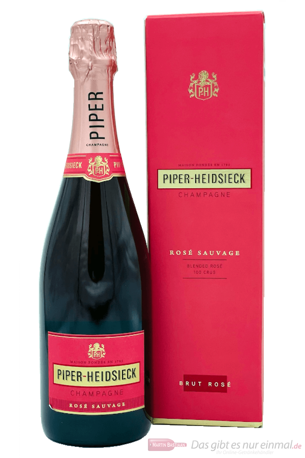 Piper Heidsieck Rosé Sauvage GP 0,75l