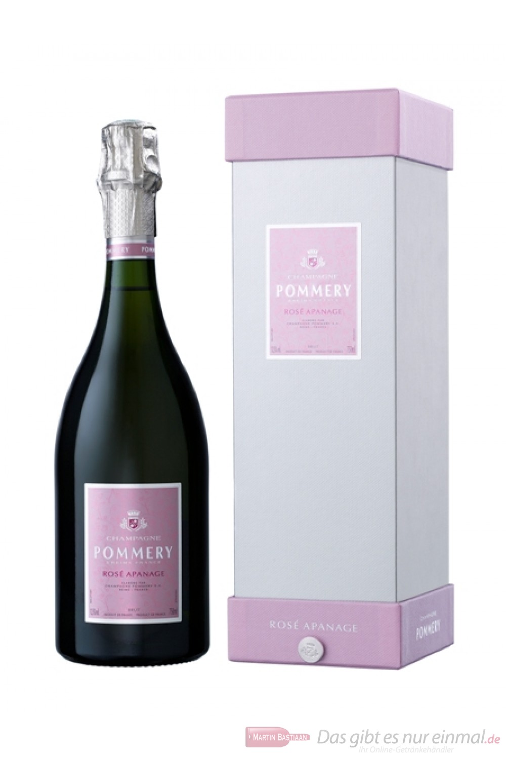 Pommery Rosé Apanage in GP