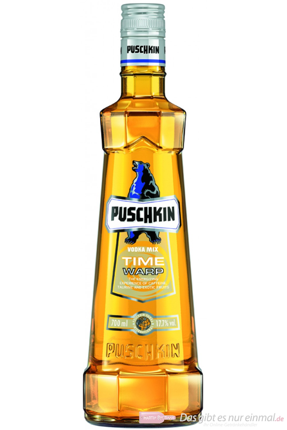 Puschkin Time Warp Wodka 17,7 % 0,7 l Flasche