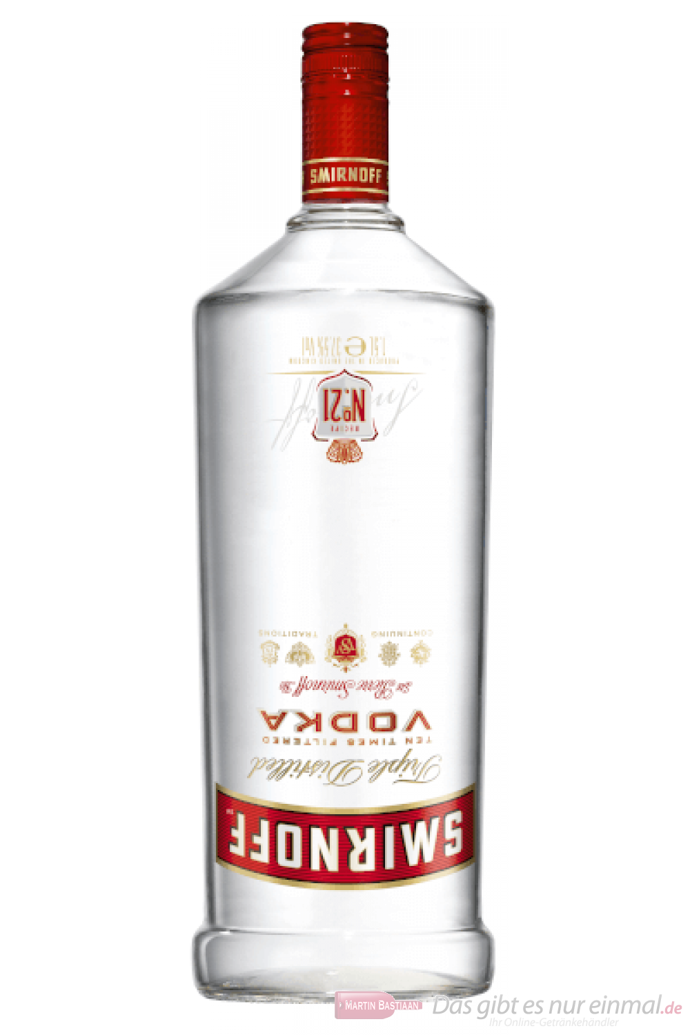 Smirnoff No.21 red Label Vodka 1,5l