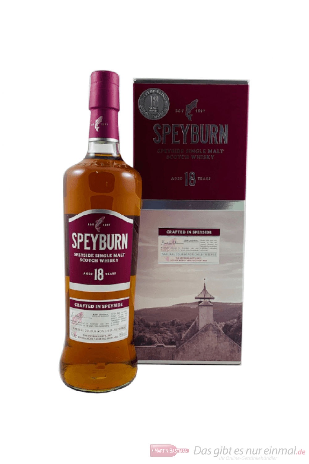 Speyburn 18 Years Single Malt Scotch Whisky 0,7l