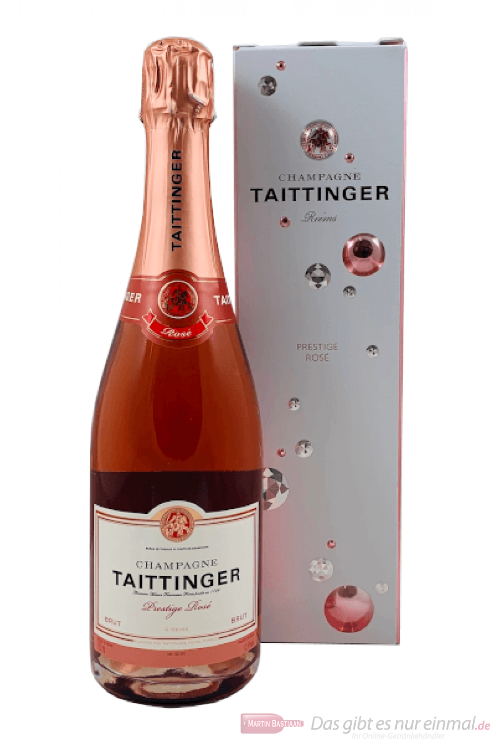 Taittinger Champagner Brut Prestige Rosé GP 0,75l
