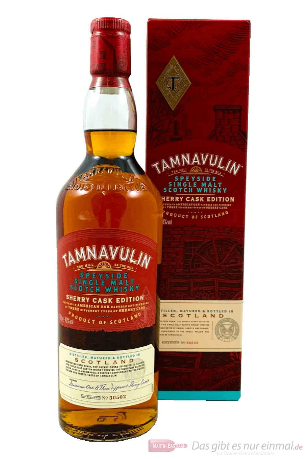 Tamnavulin Sherry Cask Edition Single Malt Scotch Whisky in GP 0,7l