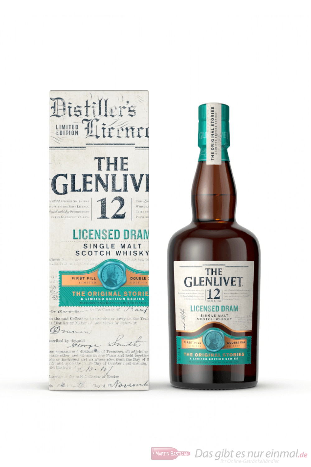 The Glenlivet 12 years Licensed Dram