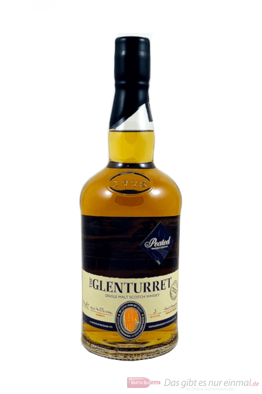 Glenturret Peated Single Malt Scotch Whisky 0,7l