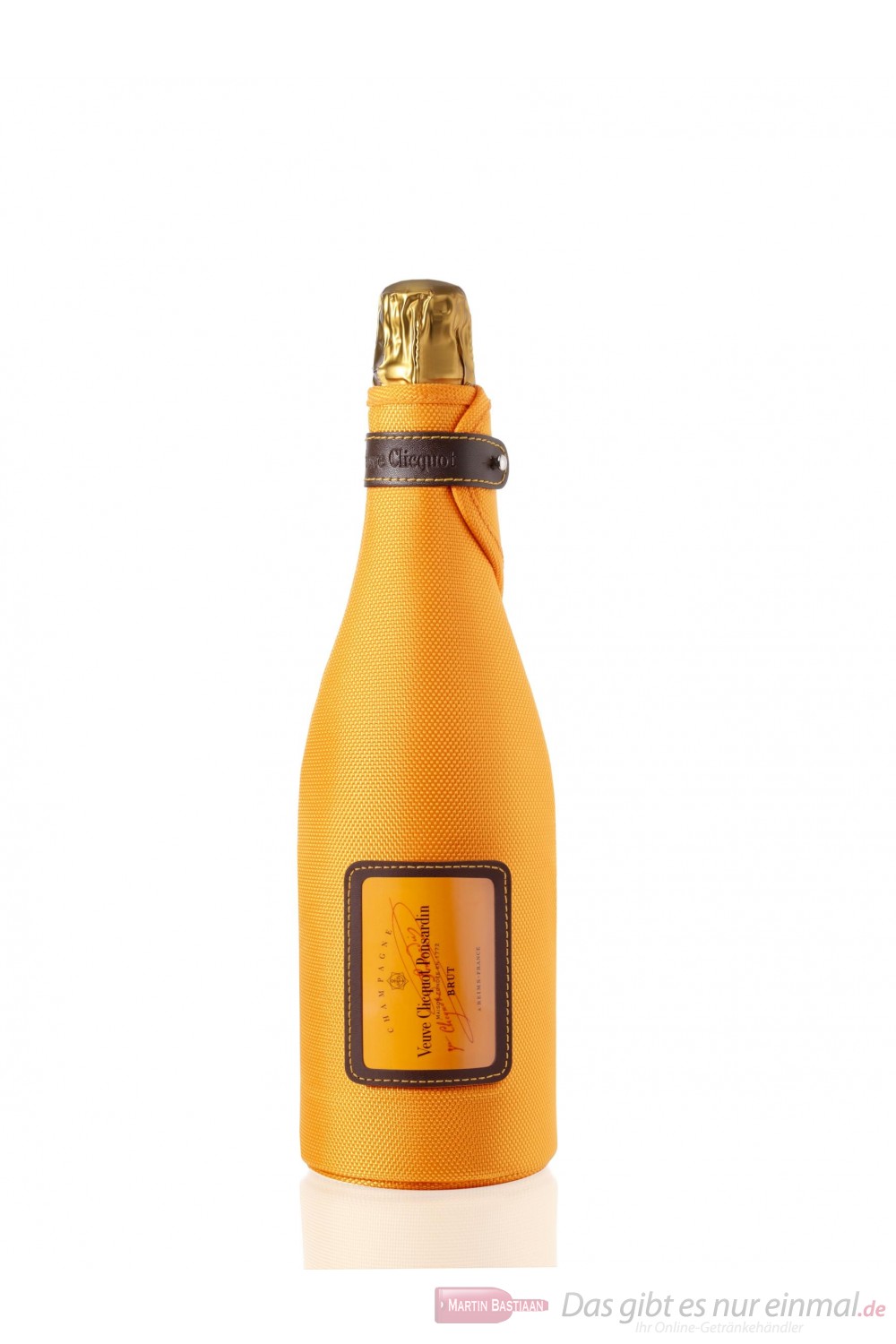 Veuve Clicquot Brut Champagner im Ice Jacket 12% 0,75l Flasche