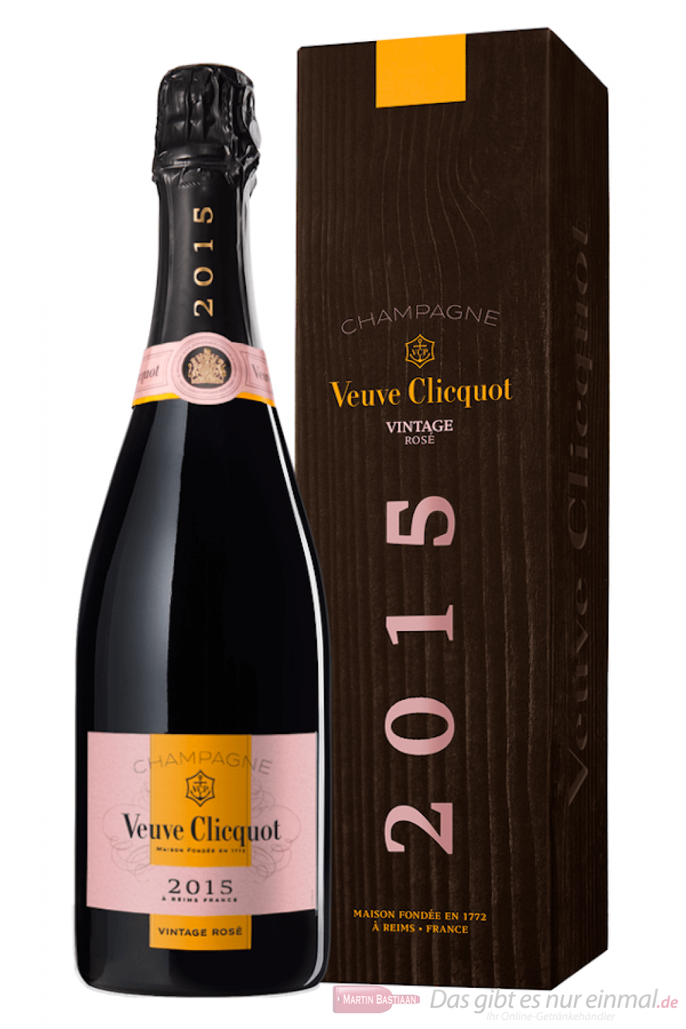 Veuve Clicquot Champagner Rosé Vintage 2015 