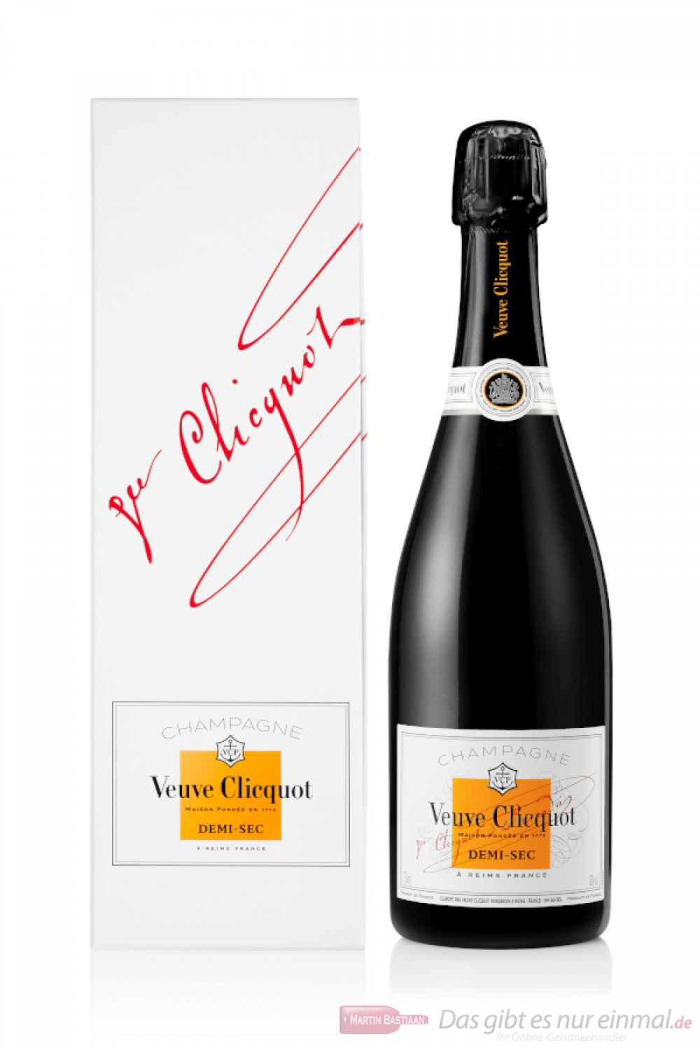 Veuve Clicquot Champagner Demi Sec in GP 0,75 l.
