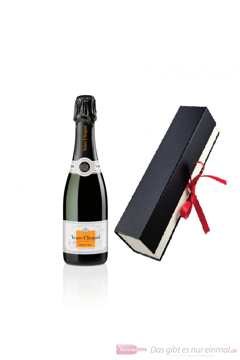 Veuve Clicquot Champagner Demi Sec in Geschenkfaltschachtel 0,75l