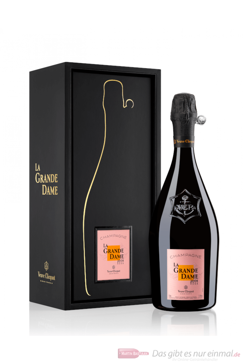 Veuve Clicquot La Grande Dame Rosé 2008 in GP Champagner 0,75l