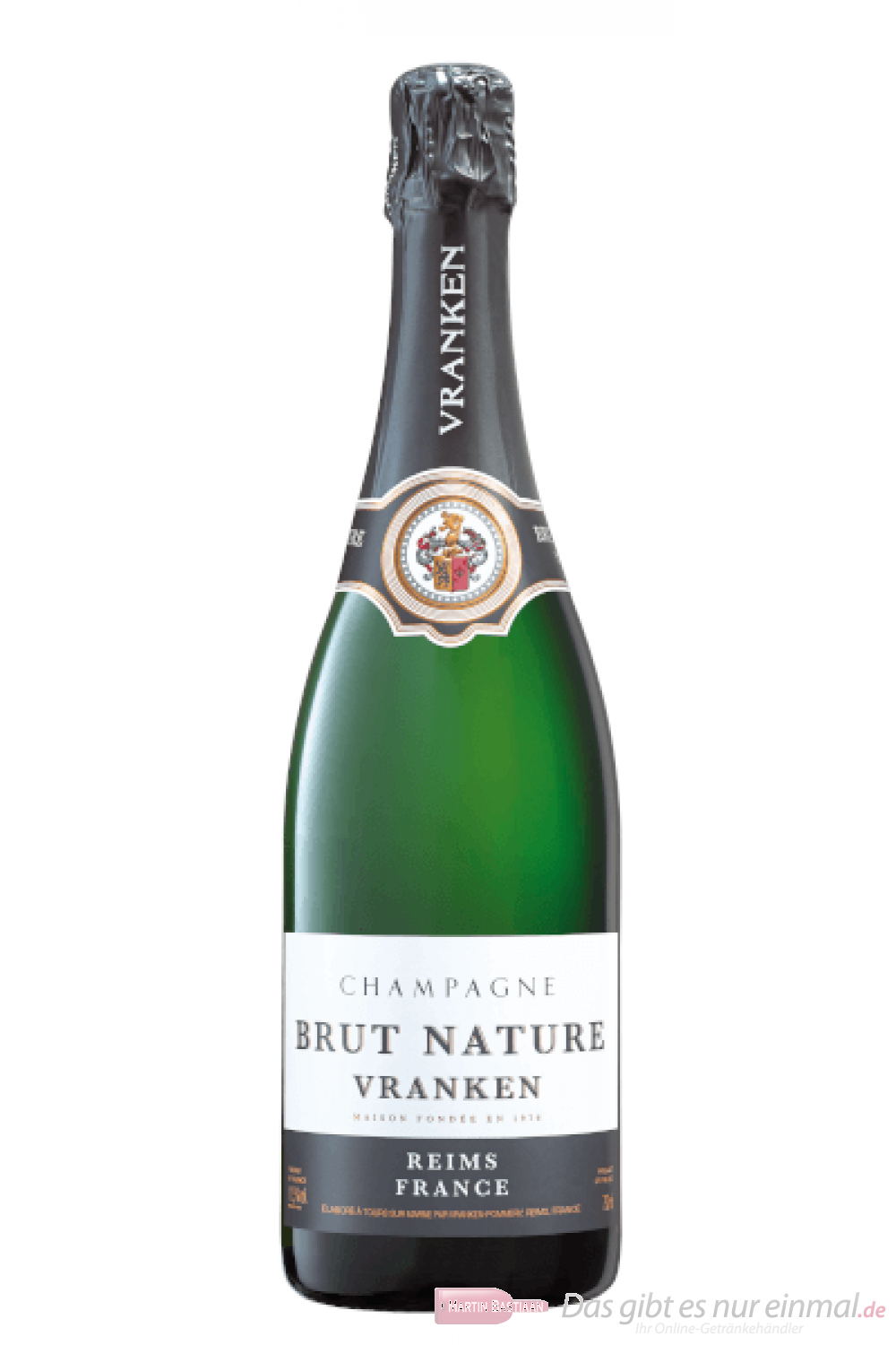 Vranken Brut Nature Champagner 0,75l