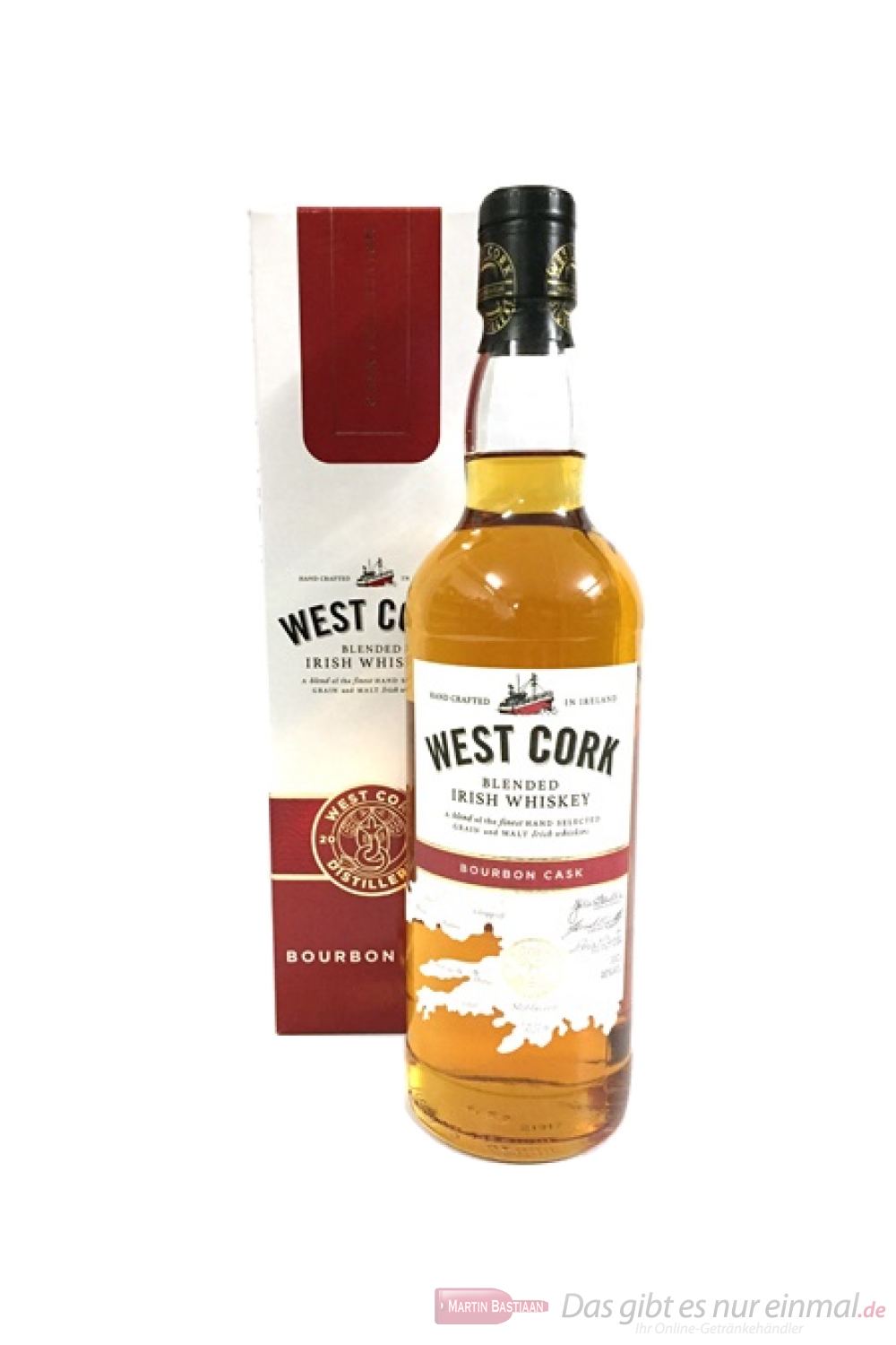 West Cork Bourbon Cask Blended Irish Whiskey GP