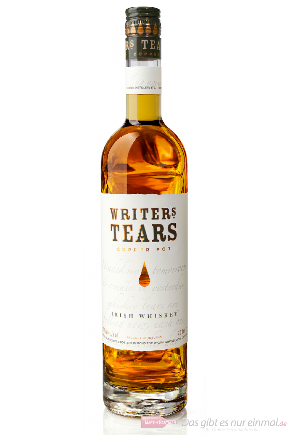 Writers Tears Copper Pot Irish Whiskey 0,7l 