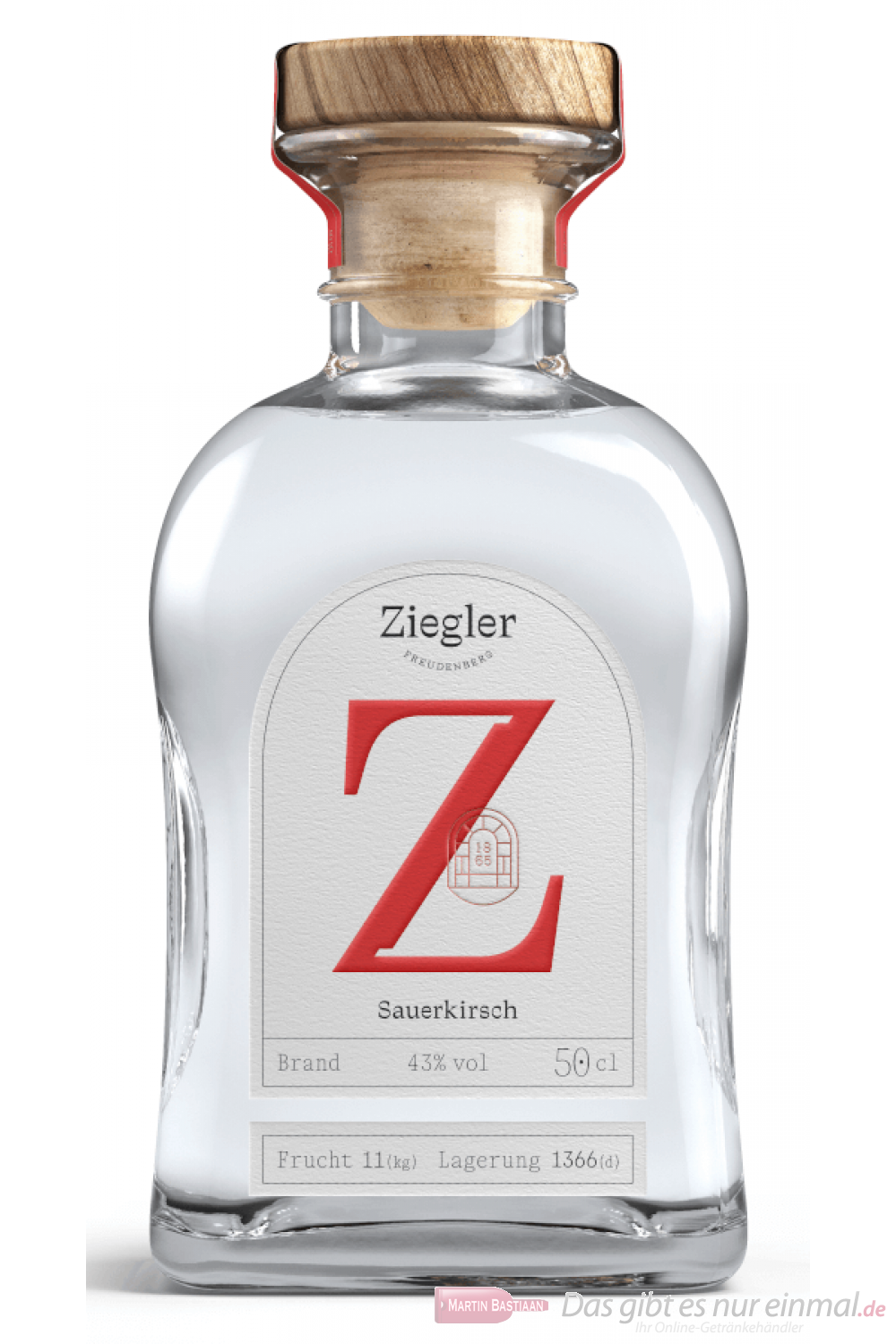 Ziegler Sauerkirschbrand Obstbrand 0,5l