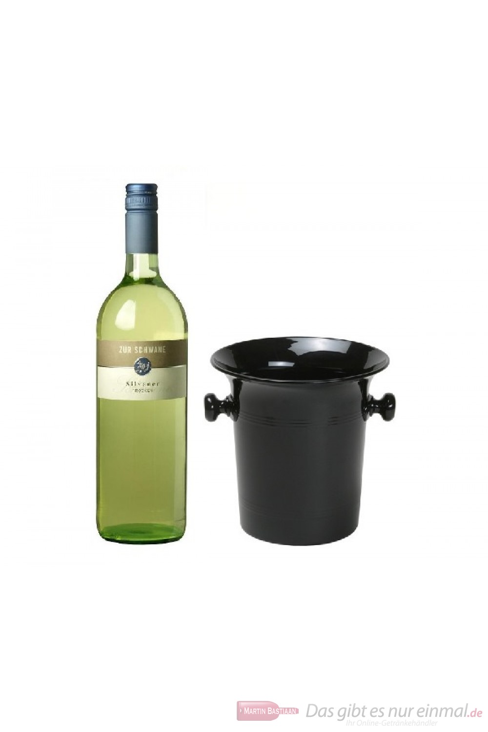Zur Schwane Silvaner Qba trocken Weißwein 2012 1,0l in Wein Kübel