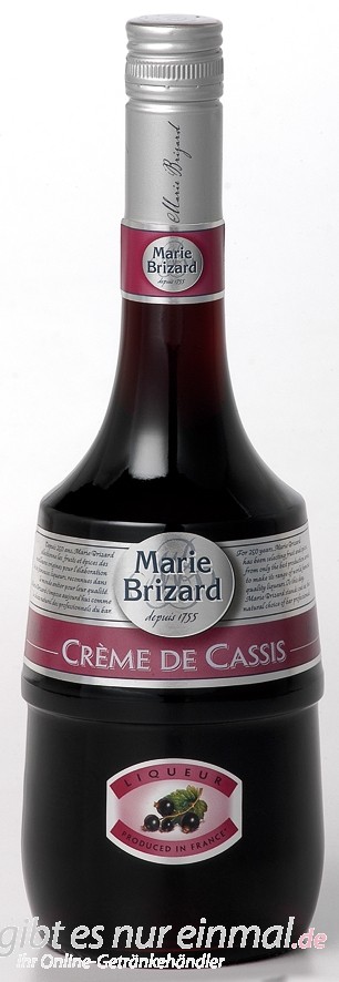 Marie Brizard Créme de Cassis Likör 16% 0,7 l Flasche
