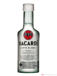 Bacardi Carta Blanca Rum 0,05l