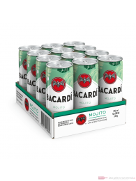 Bacardi Mojito alkoholisches Mischgetränk 0,25l