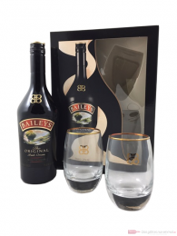 Baileys Original Irish Cream Likör in GP mit Tumbler Glas 0,7 l