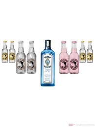 Bombay Sapphire Gin 1l Flasche Tonic Water Mix Pack