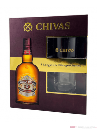 Chivas Regal Whisky 12 Jahre mit Glas 0,7l