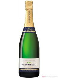 De Saint Gall Champagner Premier Cru Brut Blanc de Blanc 12 % 0,375l Flasche