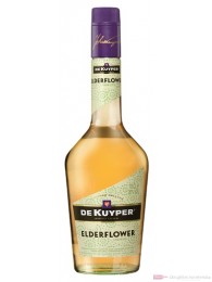 De Kuyper Elderflower Holunderblüten Likör 0,7l 