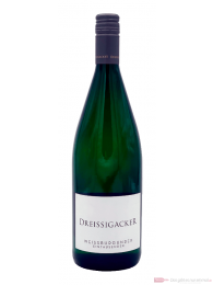 Dreissigacker Weissburgunder Weißwein Qba trocken 1,0l DE-ÖKO-022